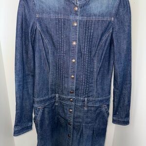 Esprit Denim Blue Midi Dress